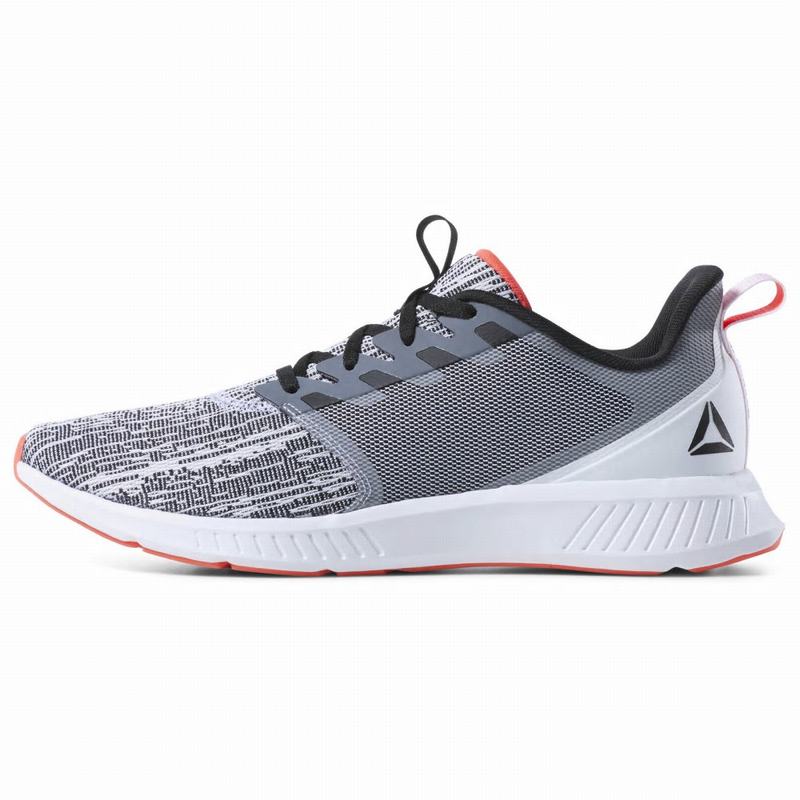 Adidasi Alergare Reebok Fusium Lite Barbati Albi/Negrii/Rosii Romania HG7837PU